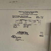 Thermo Scientific Revco Lab Refrigerator image 1